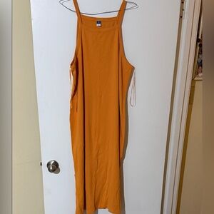 Old Navy Orange Maxi Dress